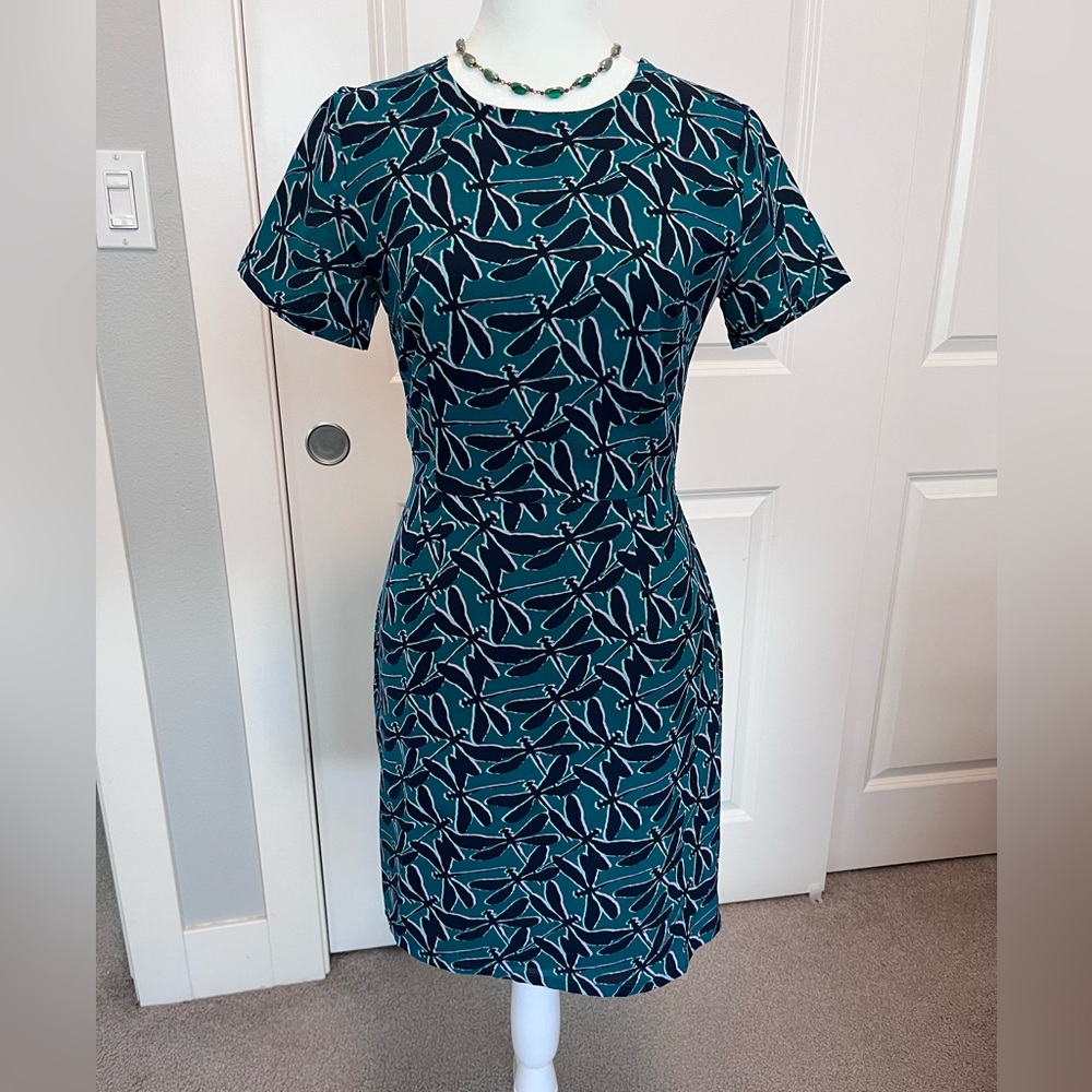 Sugarhill Boutique Vintage Dragonfly Cocktail Dress Sz 0